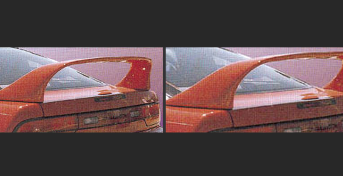 Custom 89-93 240SX Wing # 100-02  Coupe Trunk Wing (1989 - 1994) - $325.00 (Manufacturer Sarona, Part #NS-006-TW)